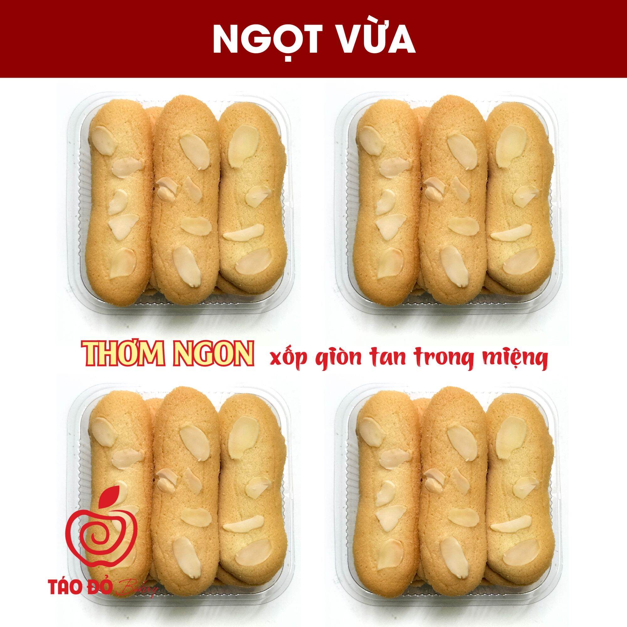 Bánh quy lưỡi mèo - hộp 400g & hộp 200g
