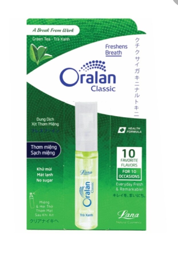 XỊT THƠM MIỆNG ORALAN LANA