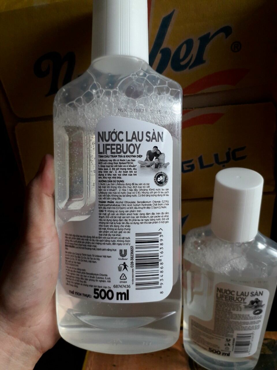 Nước lau sàn LIFEBUOY 500ml