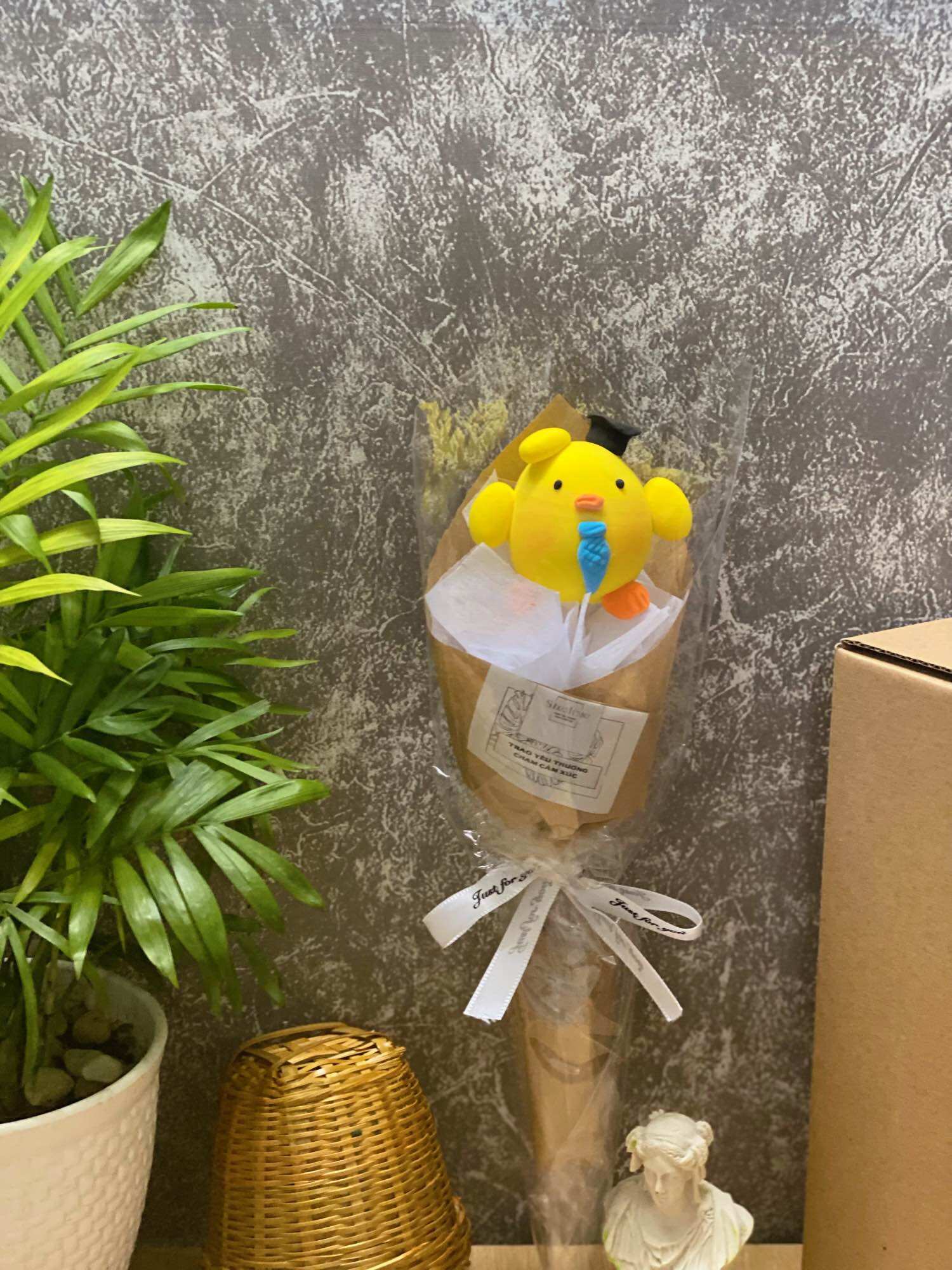 Bó Hoa Đất Sét Mix nhiều mẫu Cute Từ Subeo House