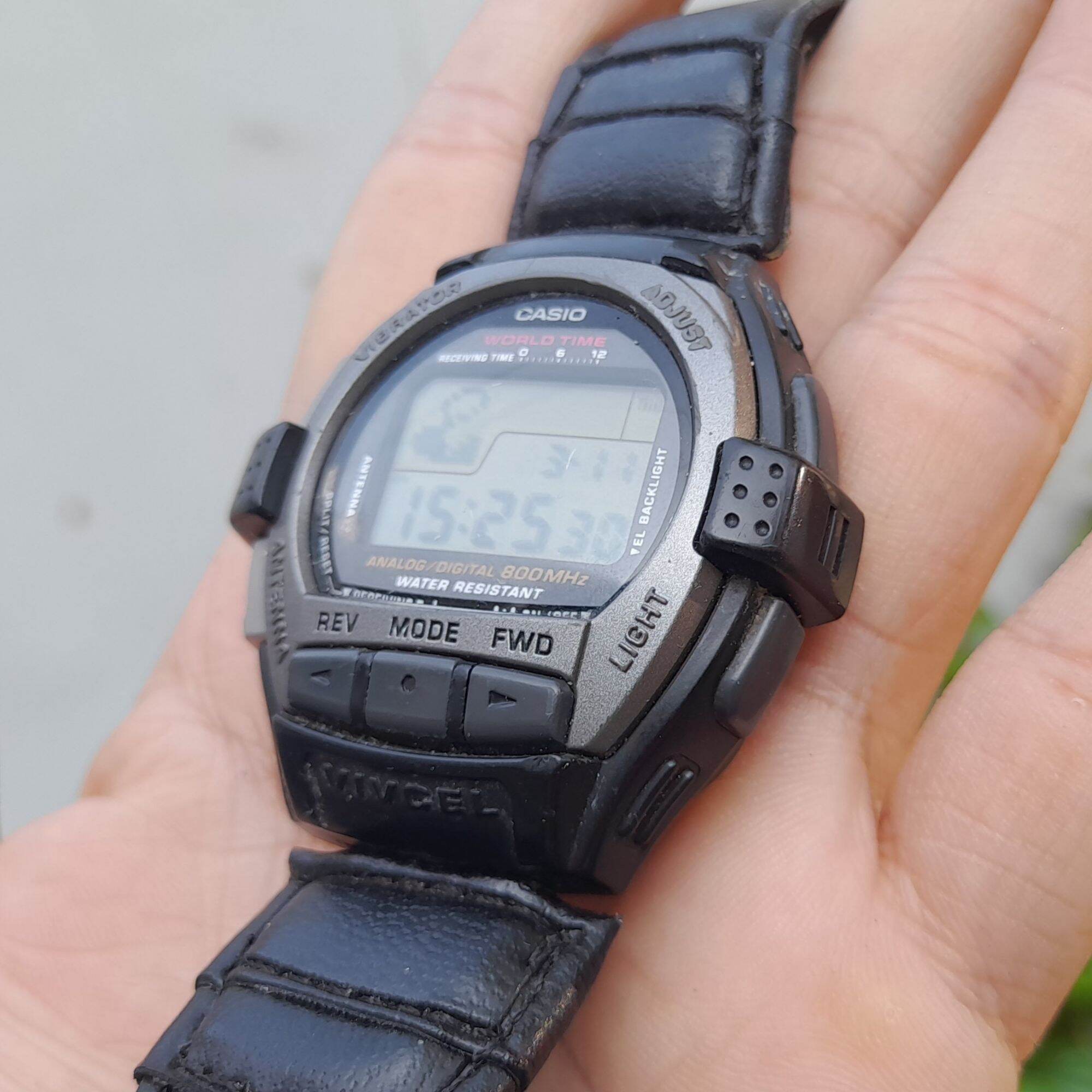 Đồng hồ Nam CASIO VIVCEL VCL-100 độc lạ, hiếm có