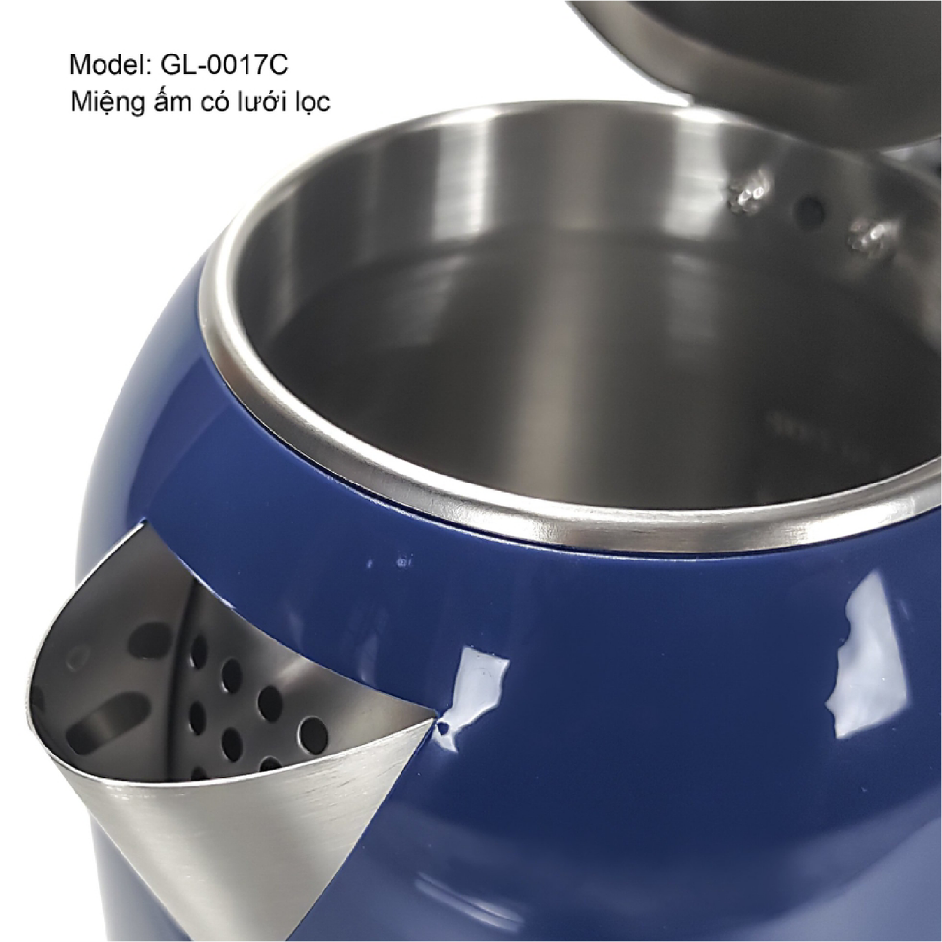 Ấm siêu tốc Gali GL-0017C 1800W 1.7L