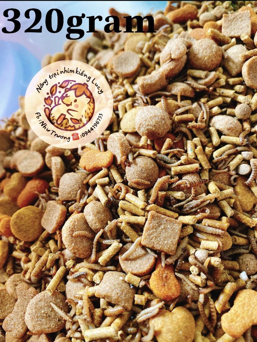 Thức ăn trộn chuyên dụng cho nhím kiểng( loại ngon)