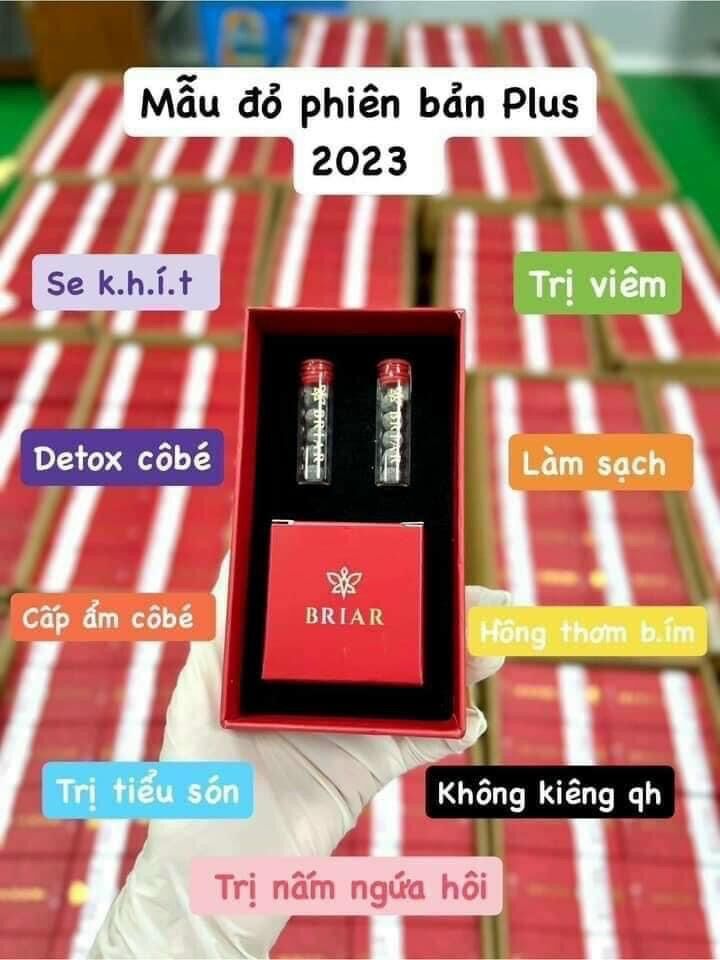 Viên đặt se khít sạch BRIAR ( chính hãng )