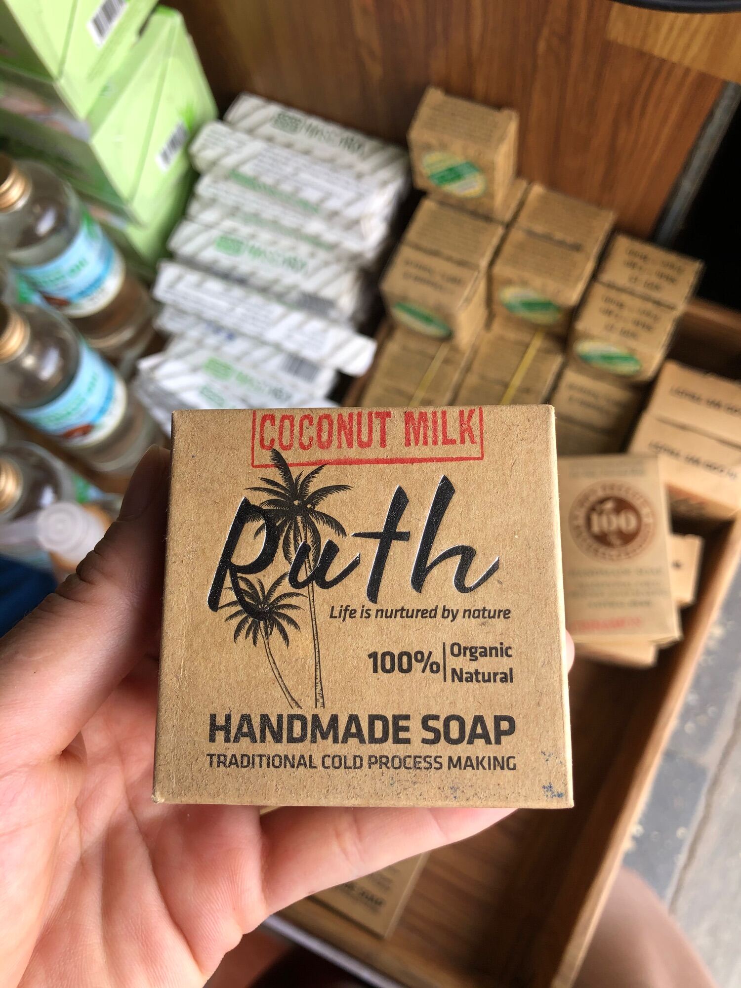 Xà Phòng Dừa Hand Made Soap Ruth