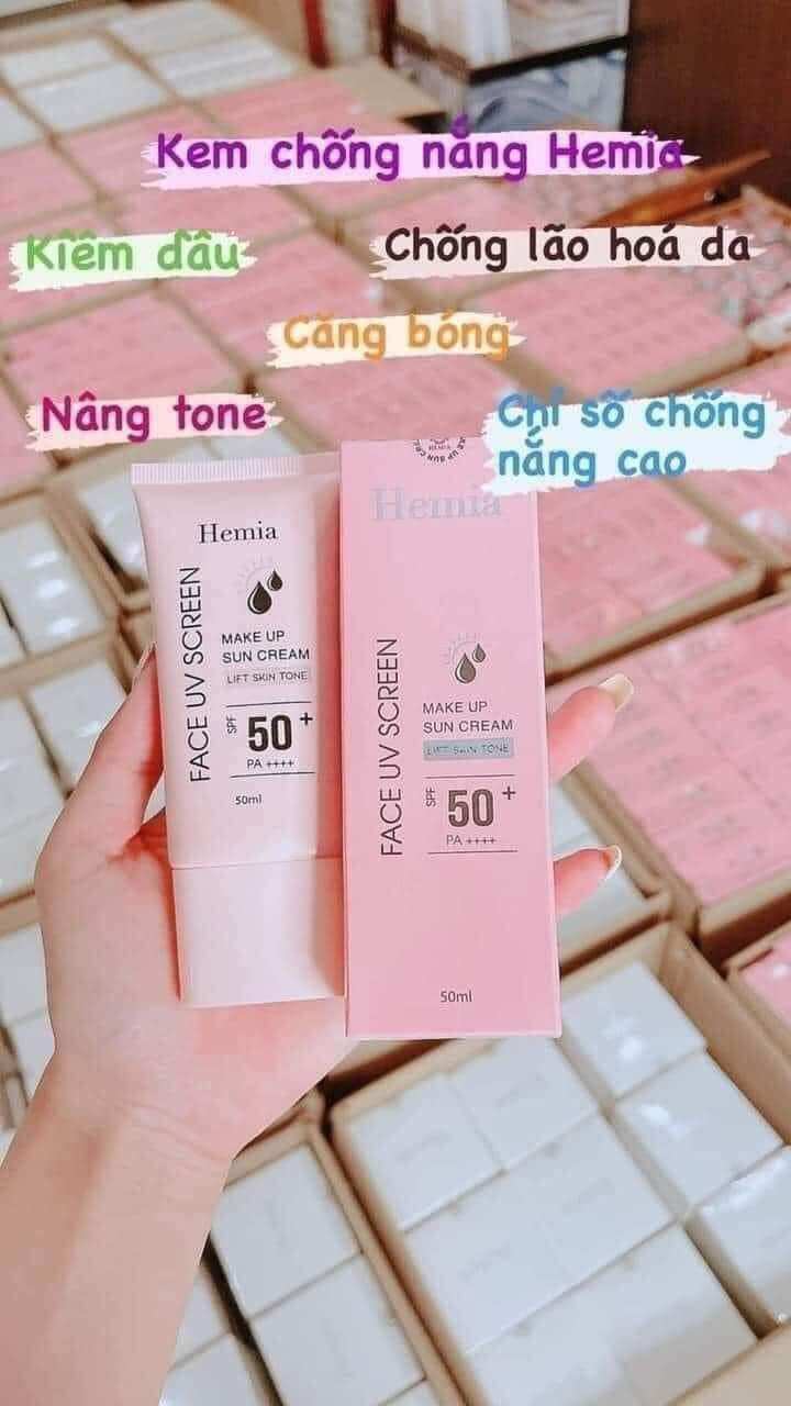 Kem chống nắng hemia