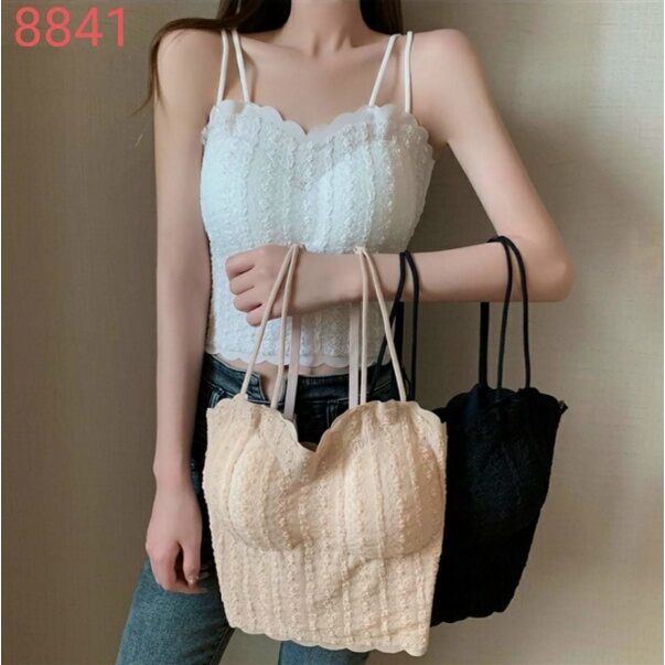 Áo Bra Ren Hai Dây Quảng Châu 8841