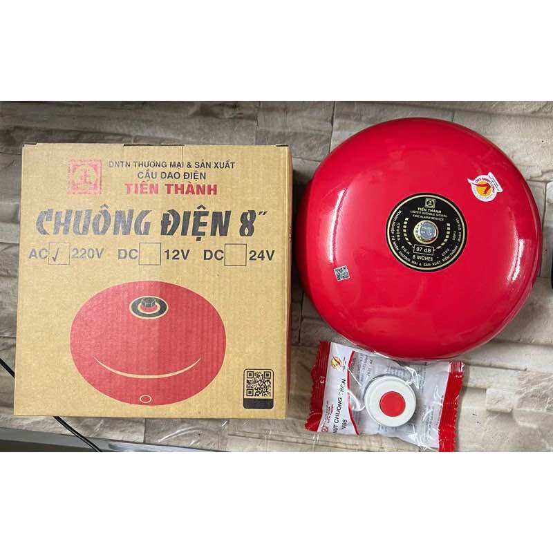 Chuông điện báo động 4-6-8-10 inch  ( TIẾN THÀNH )