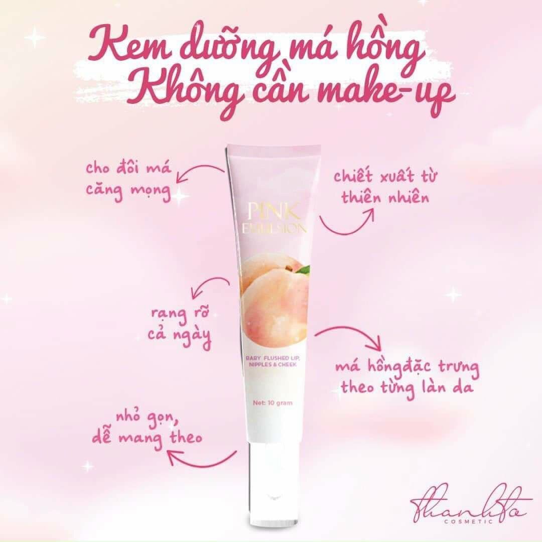 Kem dưỡng má hồng pink emulsion 10gr