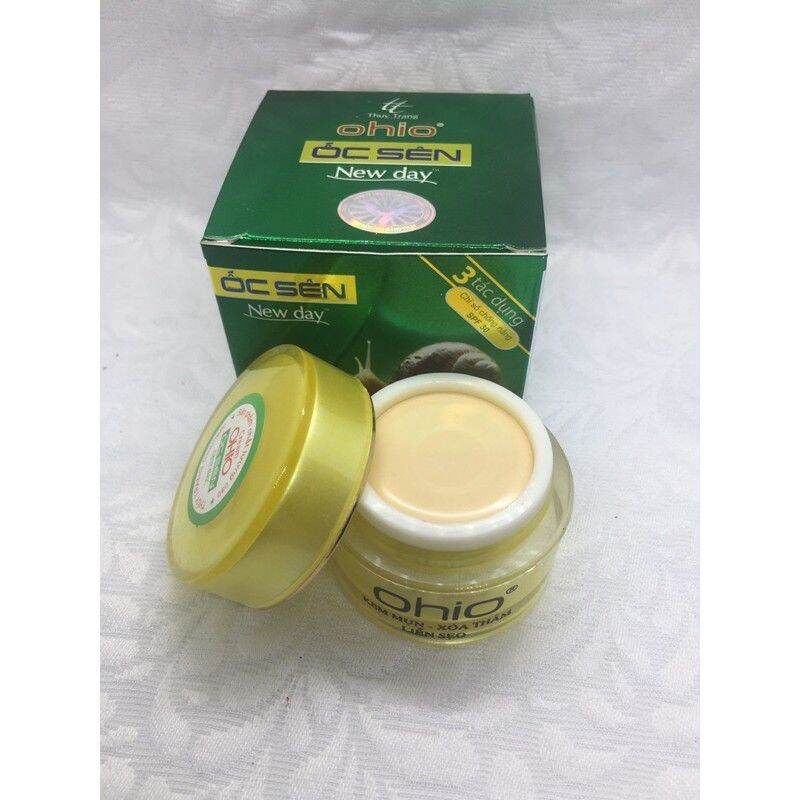 Kem mụn - trắng da - liền sẹo ohio ốc sên new day