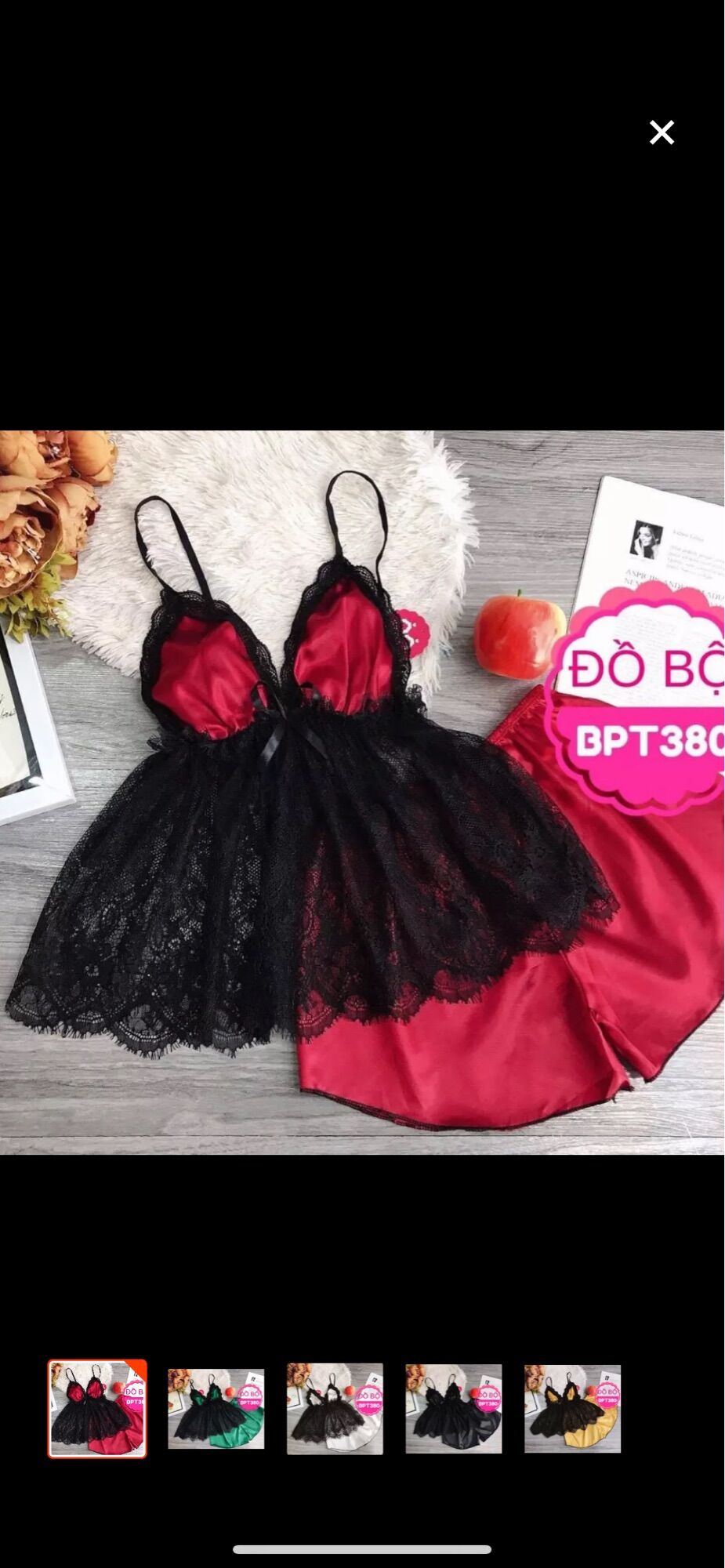 bộ phi phối ren bản lớn ren cực mềm có mút ngực