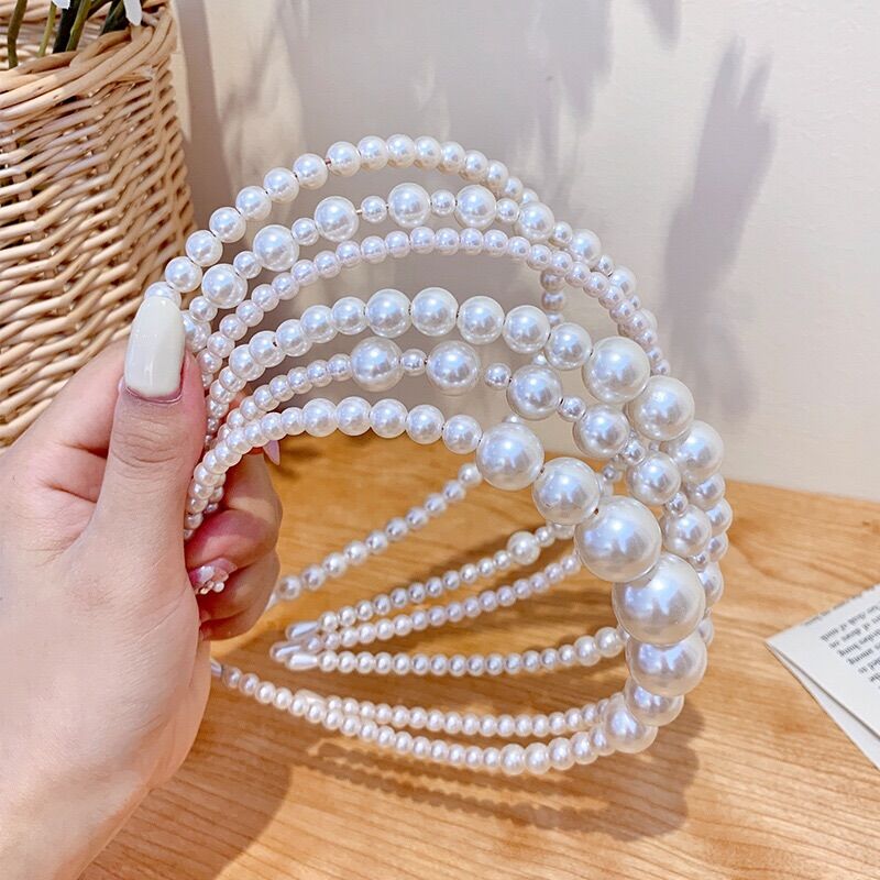 Cài tóc hạt ngọc trai dễ thương