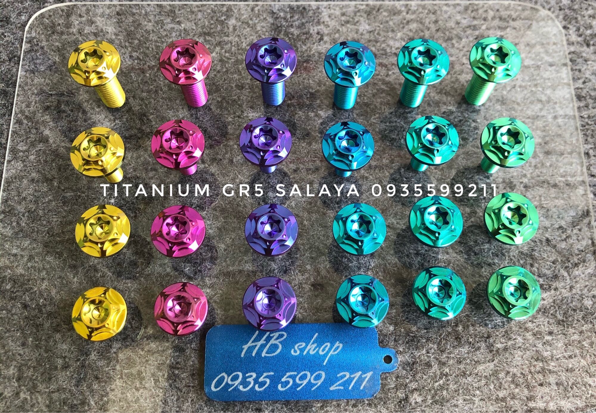 Óc titanium gr5 salaya 6ly15 giá 1 con