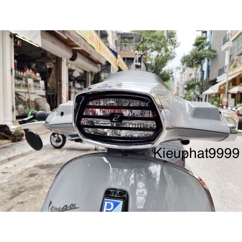 Viền Pha Đèn Viền đèn đen Vespa Spint