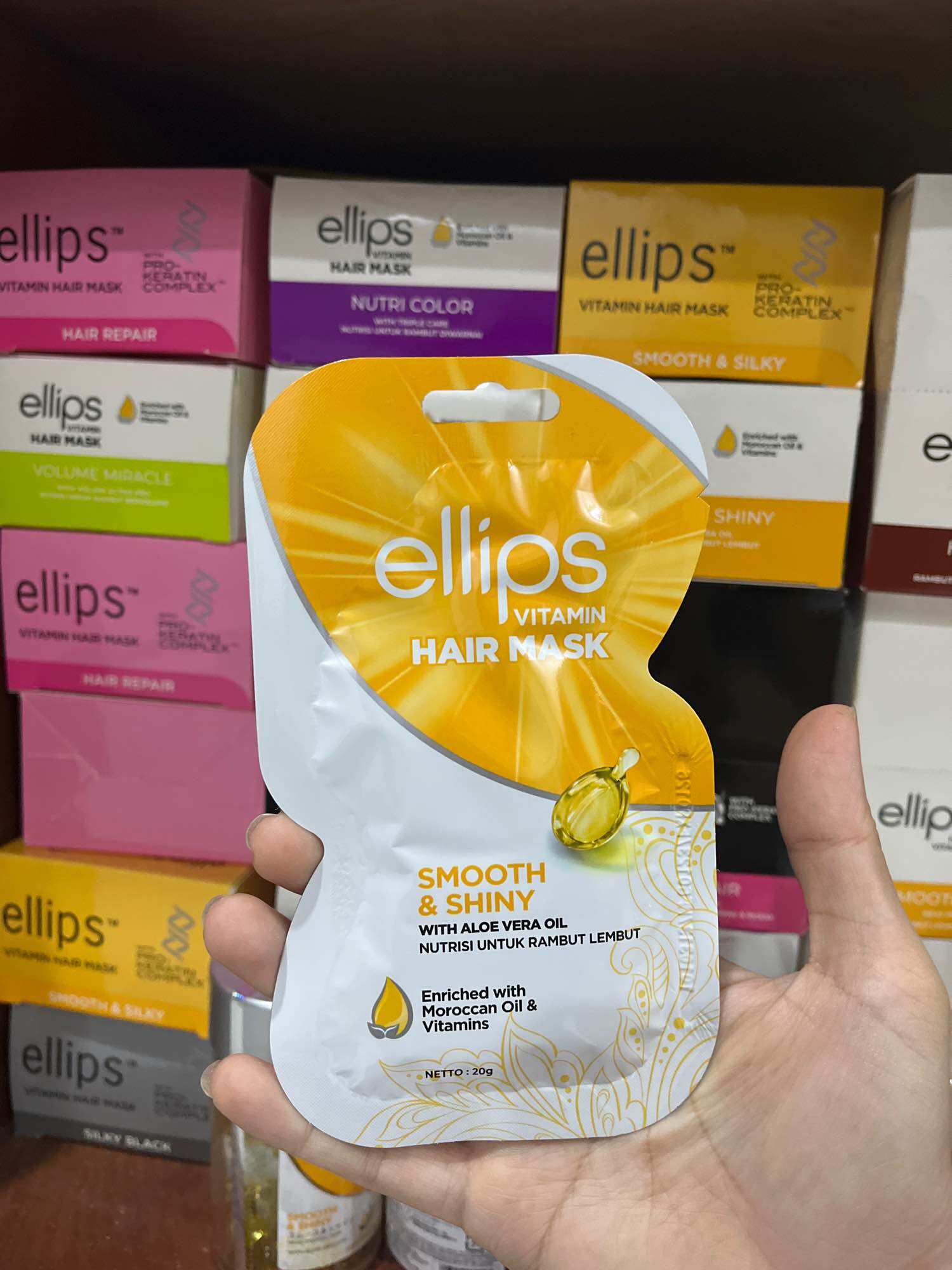 Kem ủ tóc Ellip
