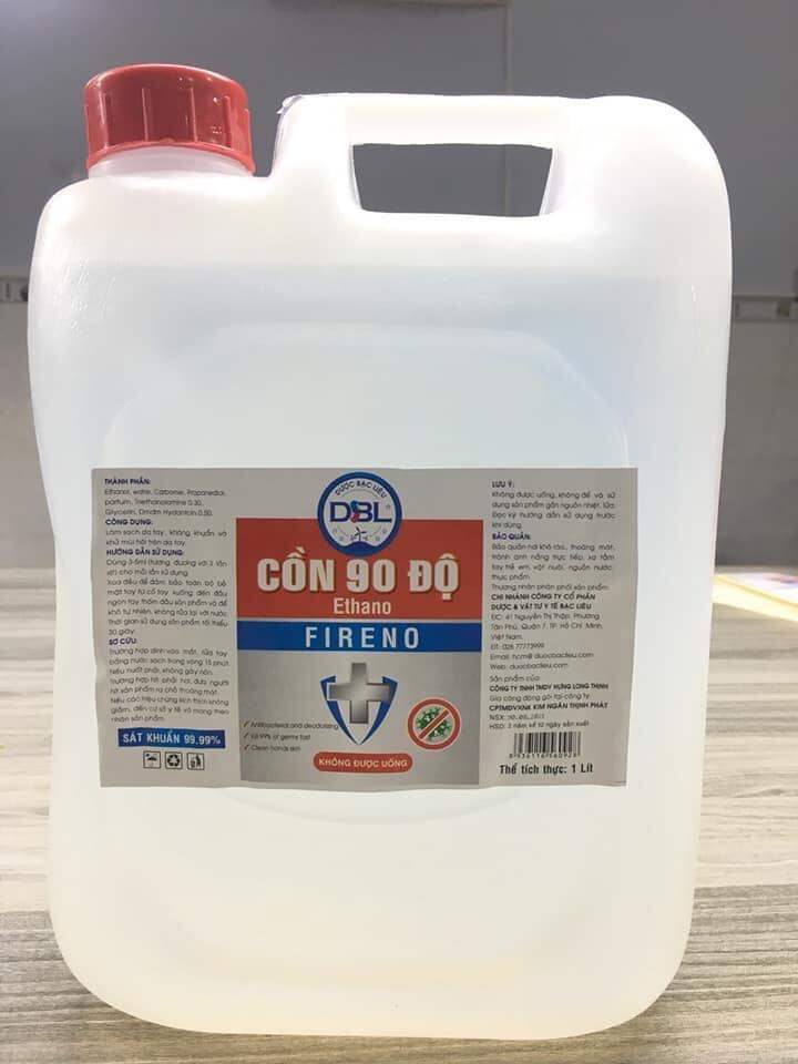 Cồn sát khuẩn 90 độ can 30 lít