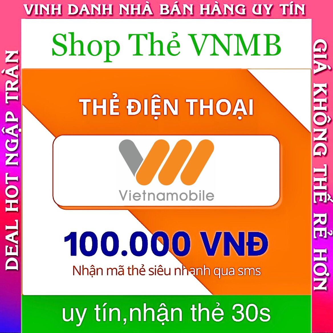 Thẻ VNMB 100.000