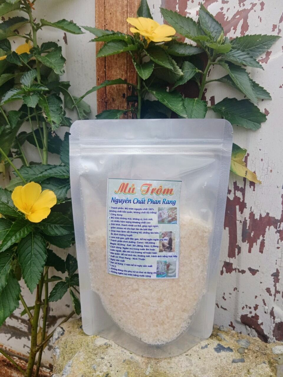 Combo 250gr mũ trôm hạt tấm và 250gr hạt é sạch Phan Rang