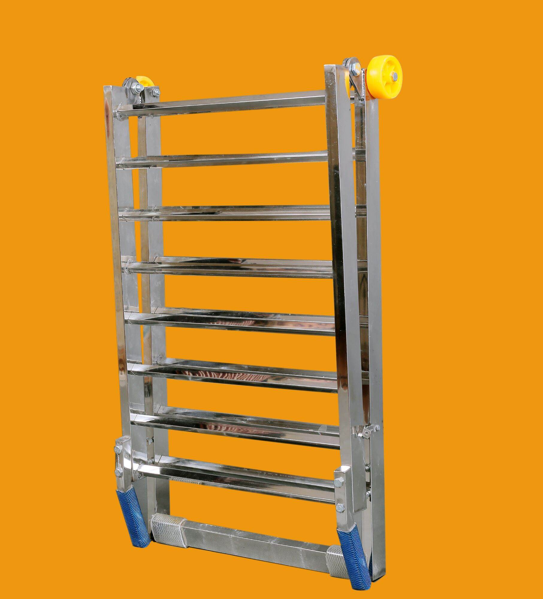 Thang dắt xe máy inox . KT 145 x 45cm ( bảo hành 12 tháng )