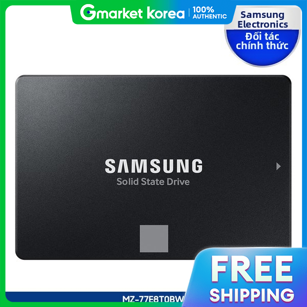 Samsung | Samsung Electronics Ssd 870 Evo 8Tb Mz-77E8T0Bw Giá 99,999,999 Đồng*Miễn phí vận chuyển