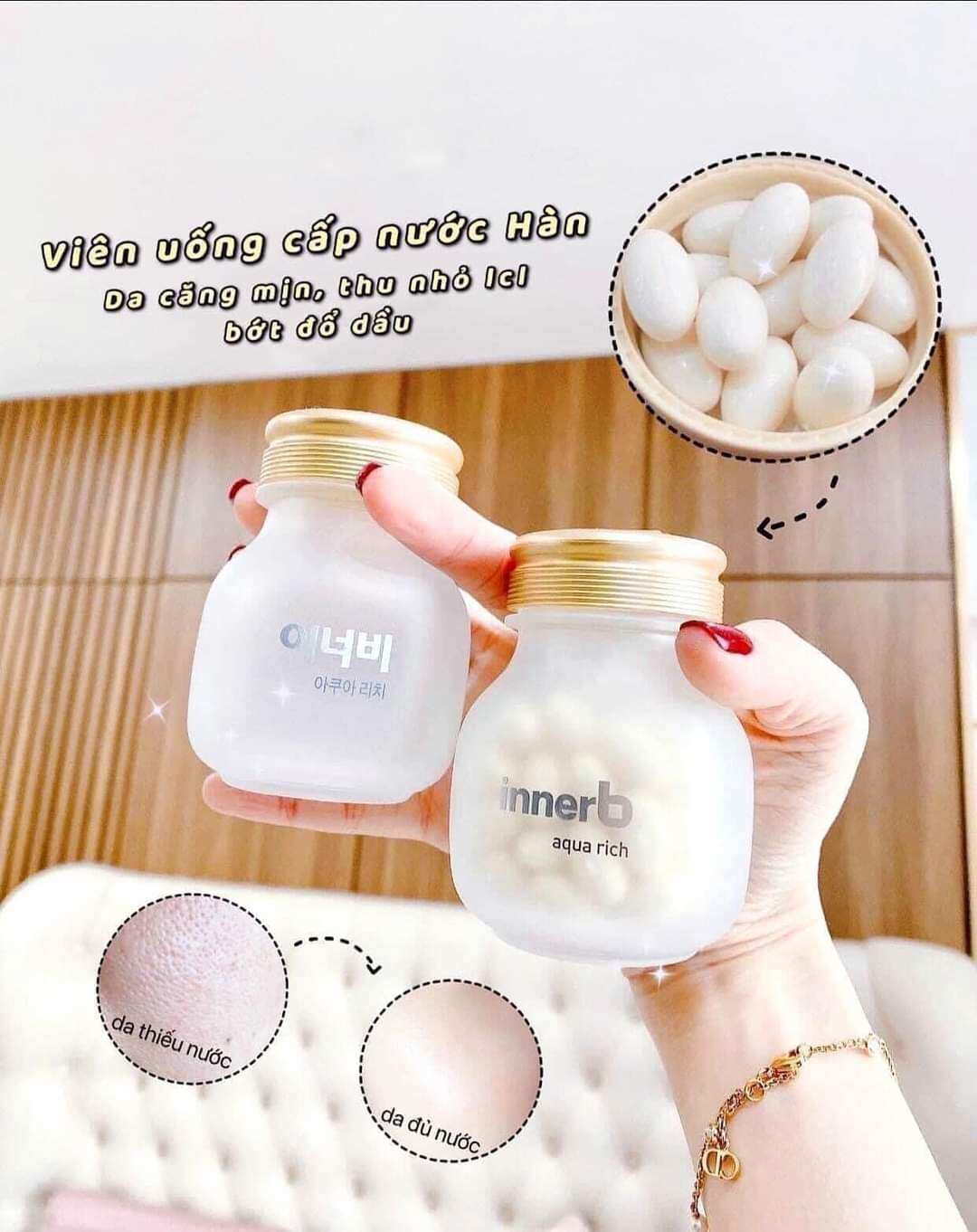 VIÊN UỐNG CẤP NƯỚC INNERB - 70 VIÊN HÀN QUỐC