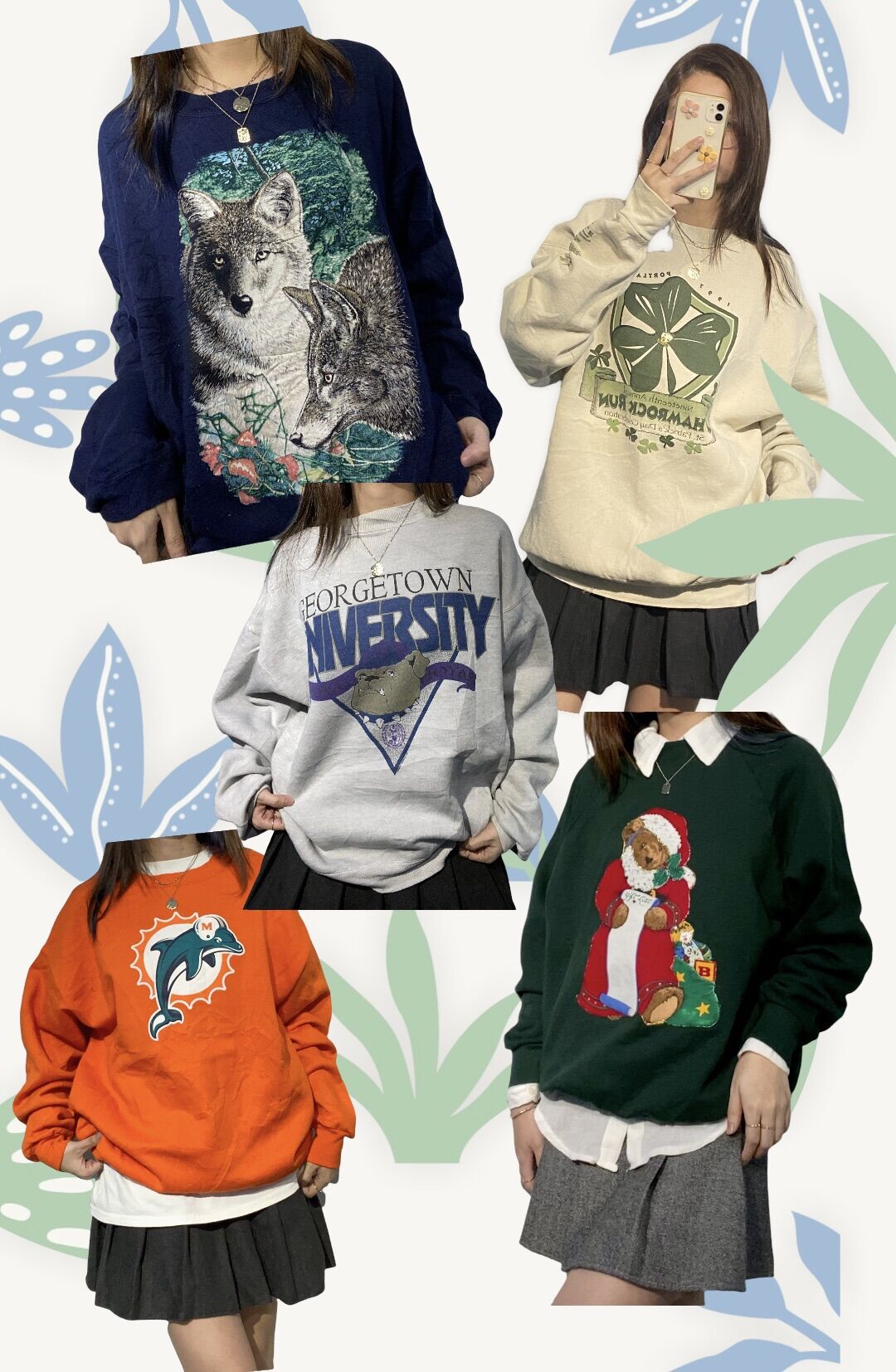 Áo Sweater unisex 2hand (ảnh chi tiết dưới mô tả)