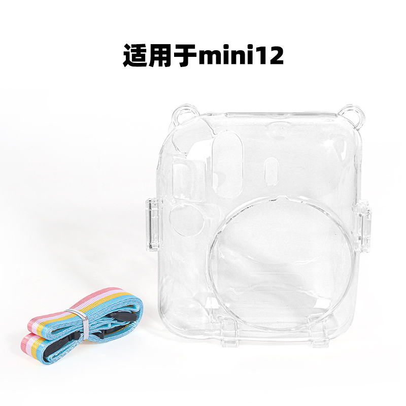 Fuji Instax Mini12 Ốp Bảo Vệ Túi Đựng Máy Ảnh Giấy In Ảnh Evo Tương Thích Nhỏ Gọn Di Động Phụ Kiện C