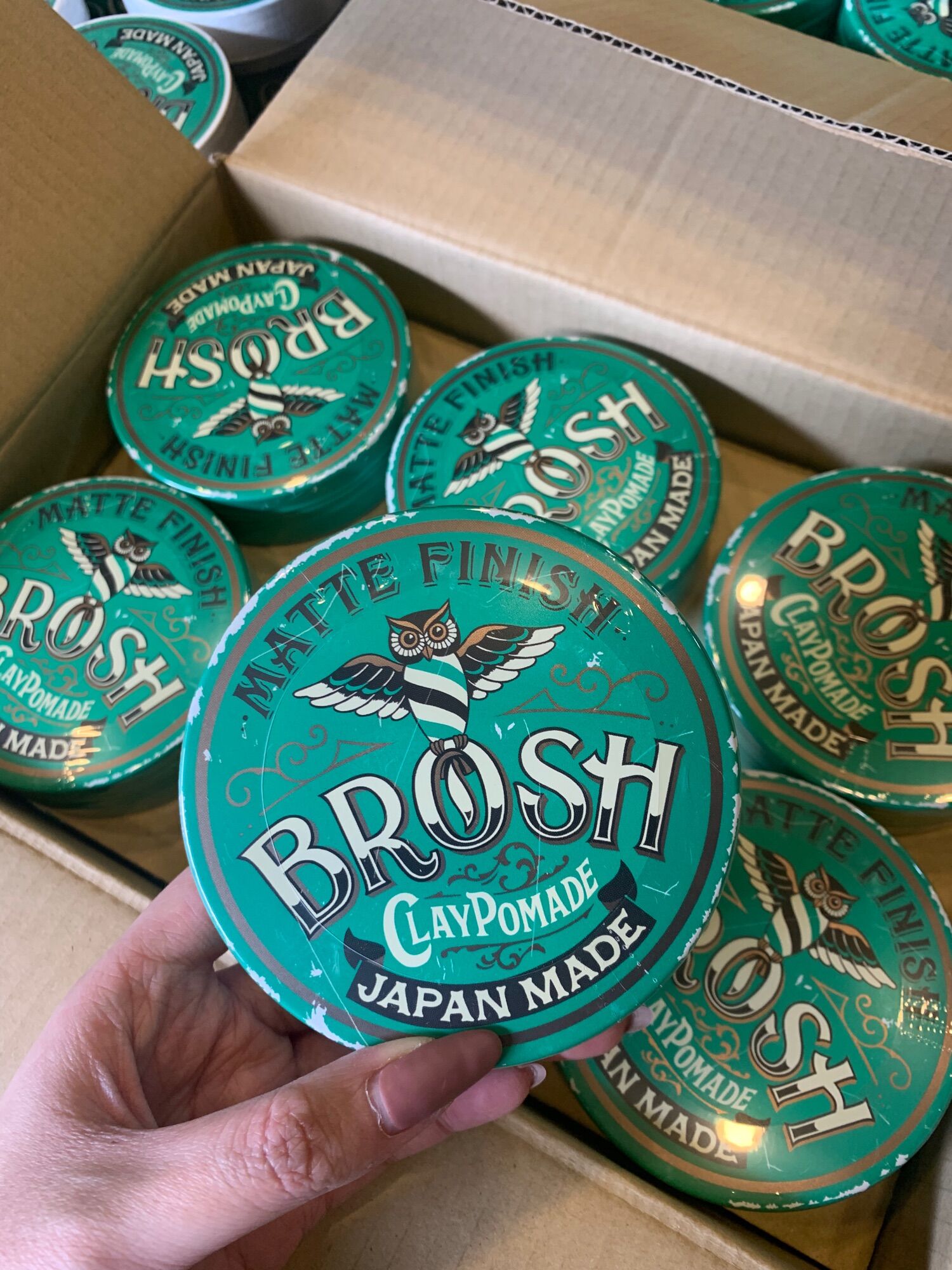 BROSH CHÍNH HÃNG ⎮ SÁP VUỐT TÓC BROSH Clay