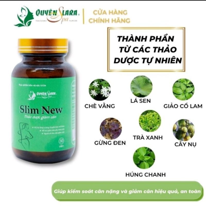 Thảo dược giảm cân Quyên lara 30 viên
