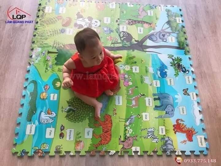 Thảm ghép xốp trải sàn hình thú