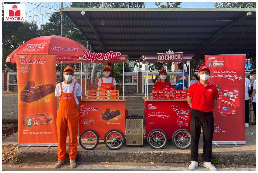 Bánh quế Socola Go Choco Rollz
