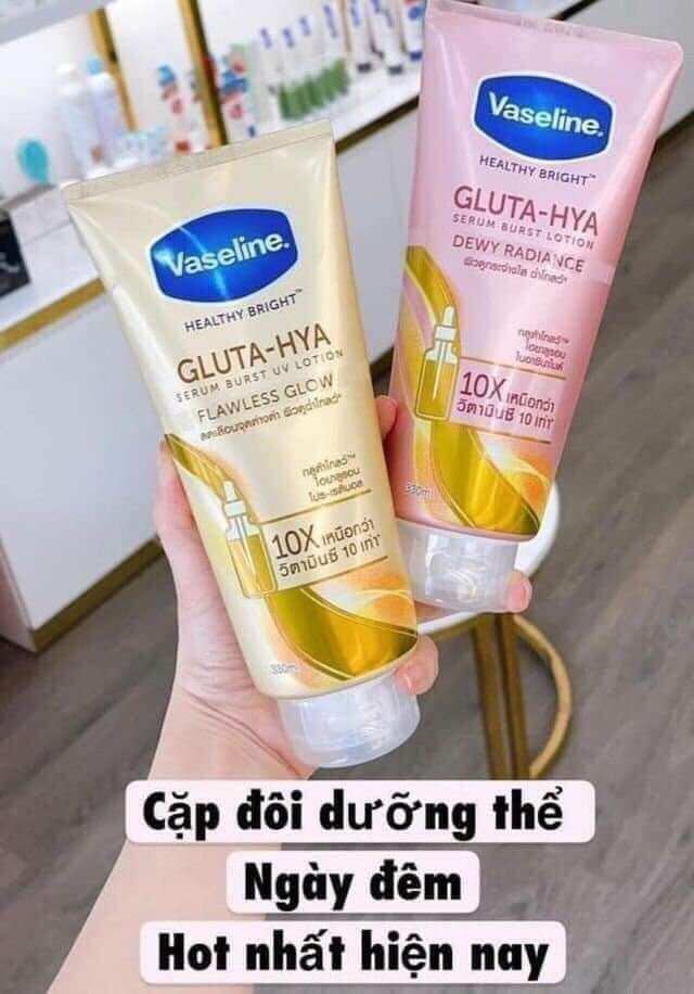 Dưỡng thể vaseline 10x ngày và đêm