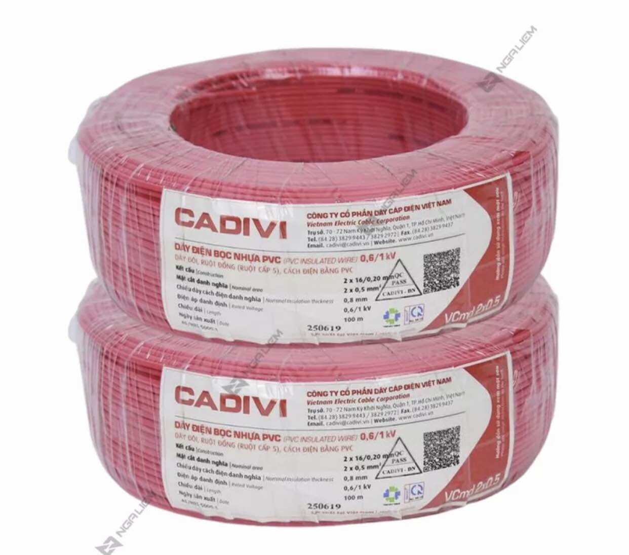 Dây đơn cadivi cuộn 100m