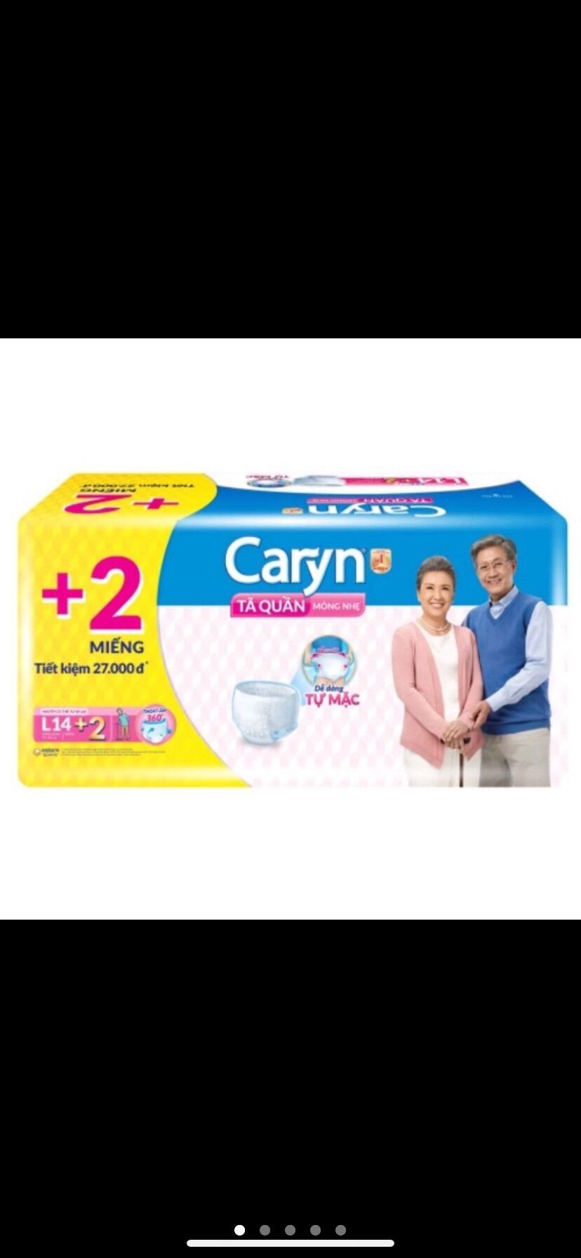 [HCM]Tã quần Caryn mỏng nhẹ L14