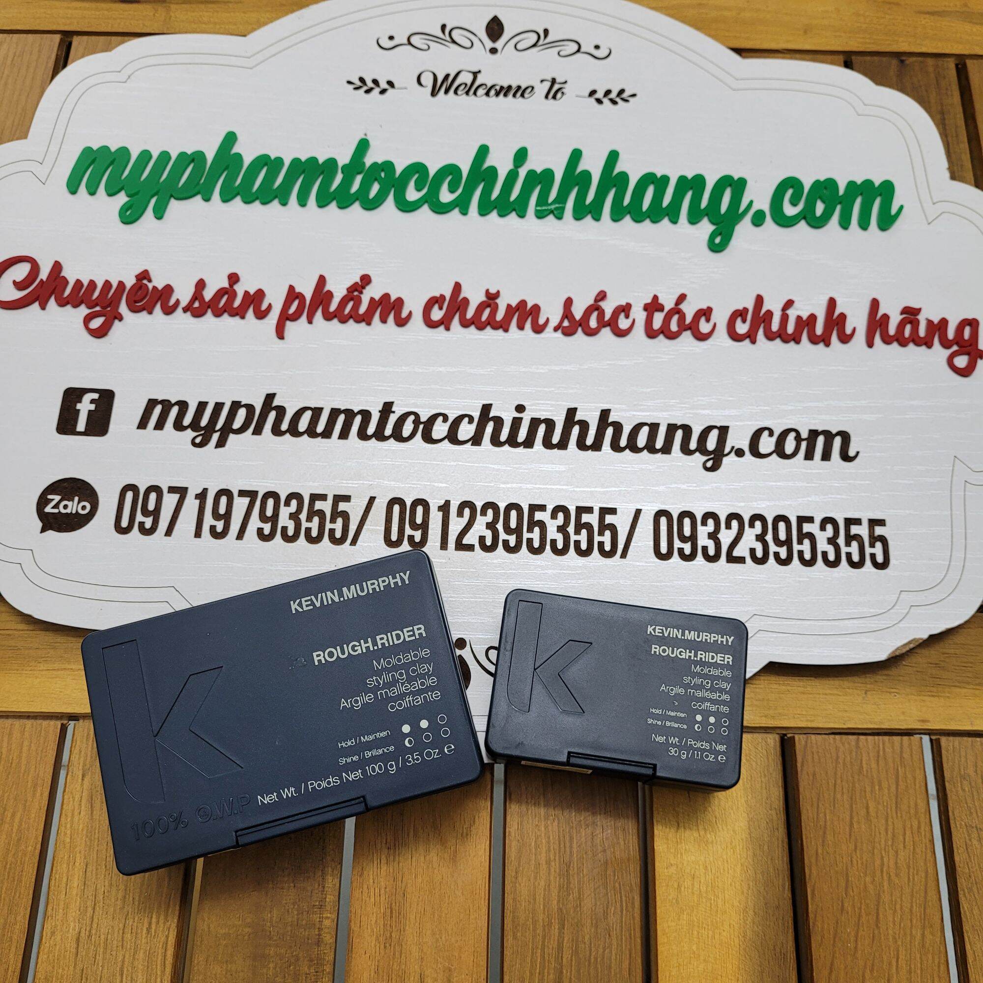 Sáp vuốt tóc nam Kevin Murphy rough rider 30g - 100g
