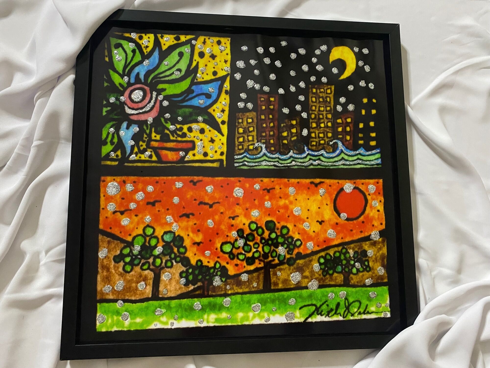 Tranh treo tường 43 x 43