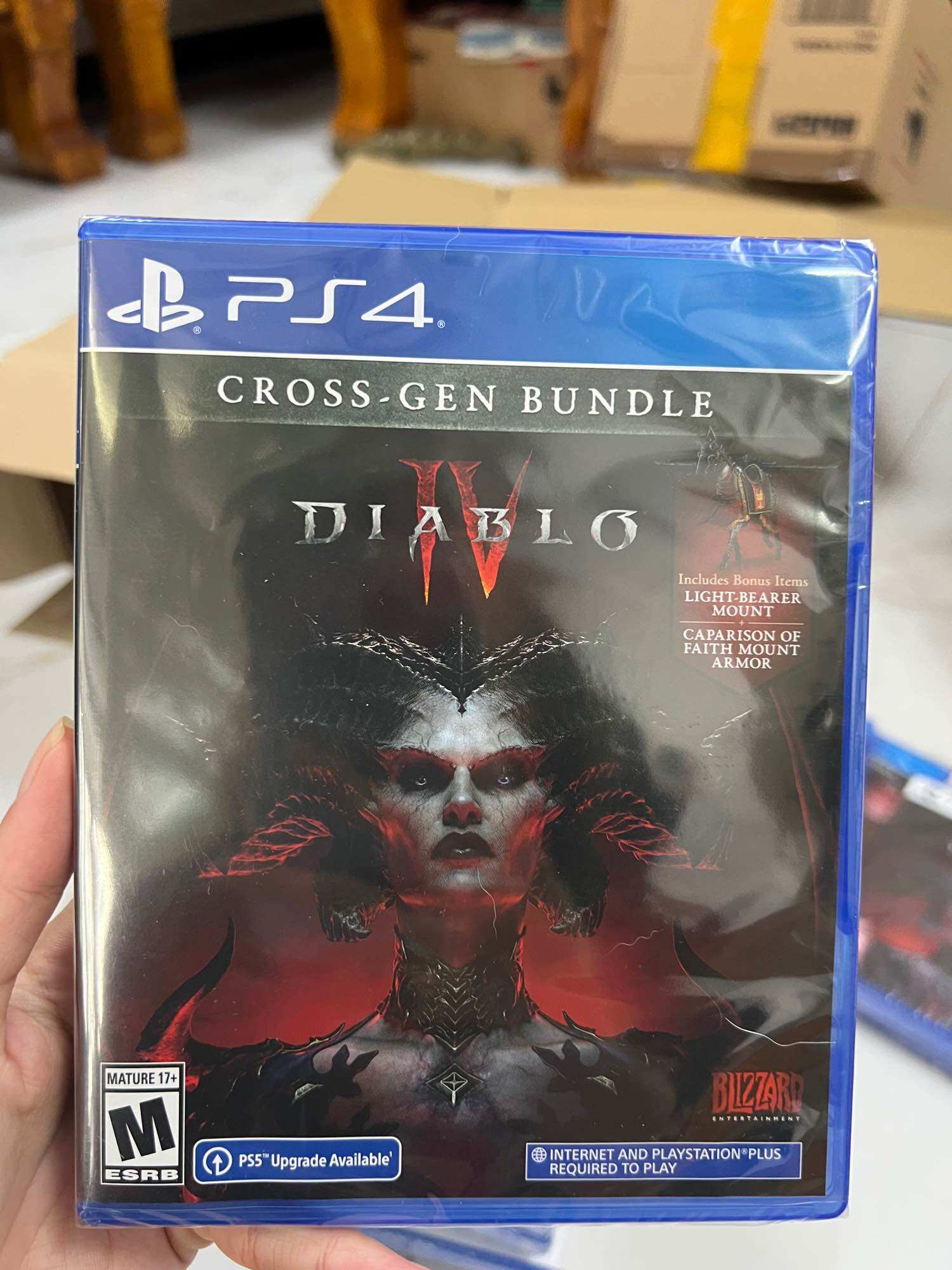 Đĩa chơi game PS4/ PS5: Diablo 4