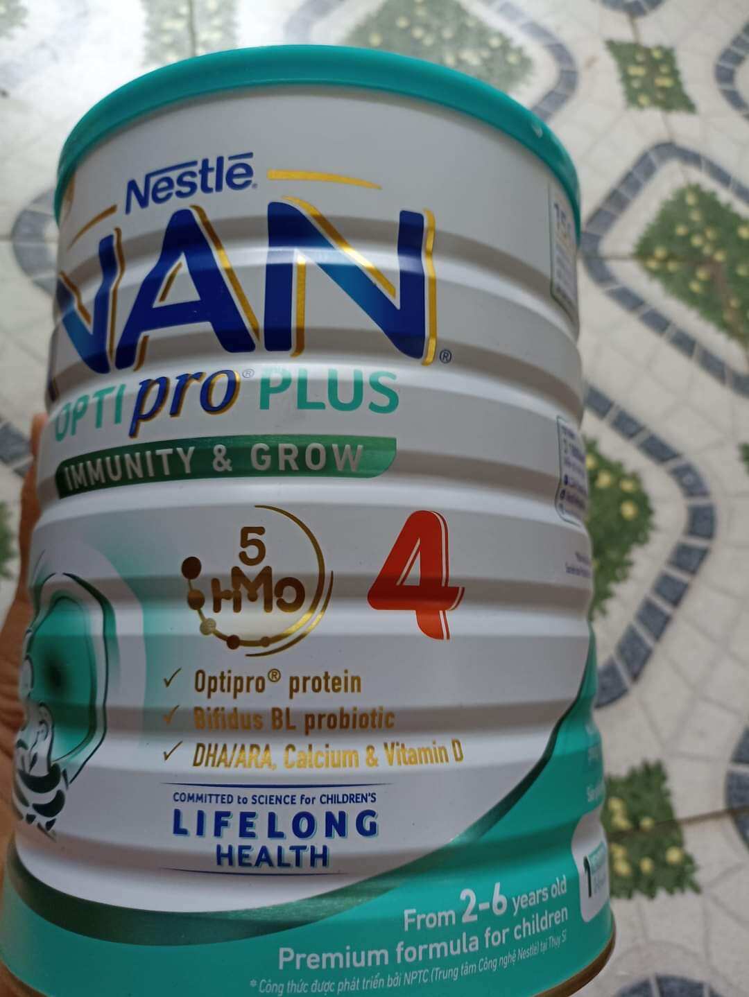 Sữa Nan 4 mẫu mới loại 1,6 kí date mới