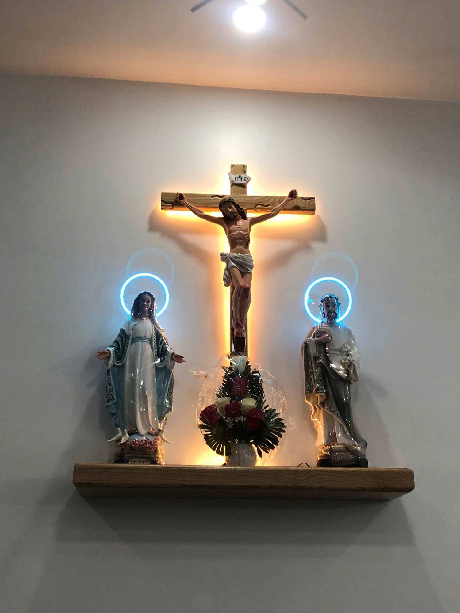 Vòng hào quang led Neon Công Giáo