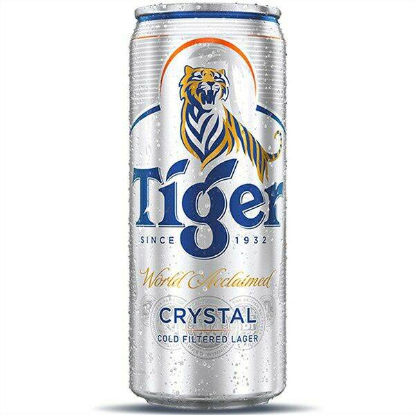 [HCM]1 lon Bia Tiger Bạc lon 330ml