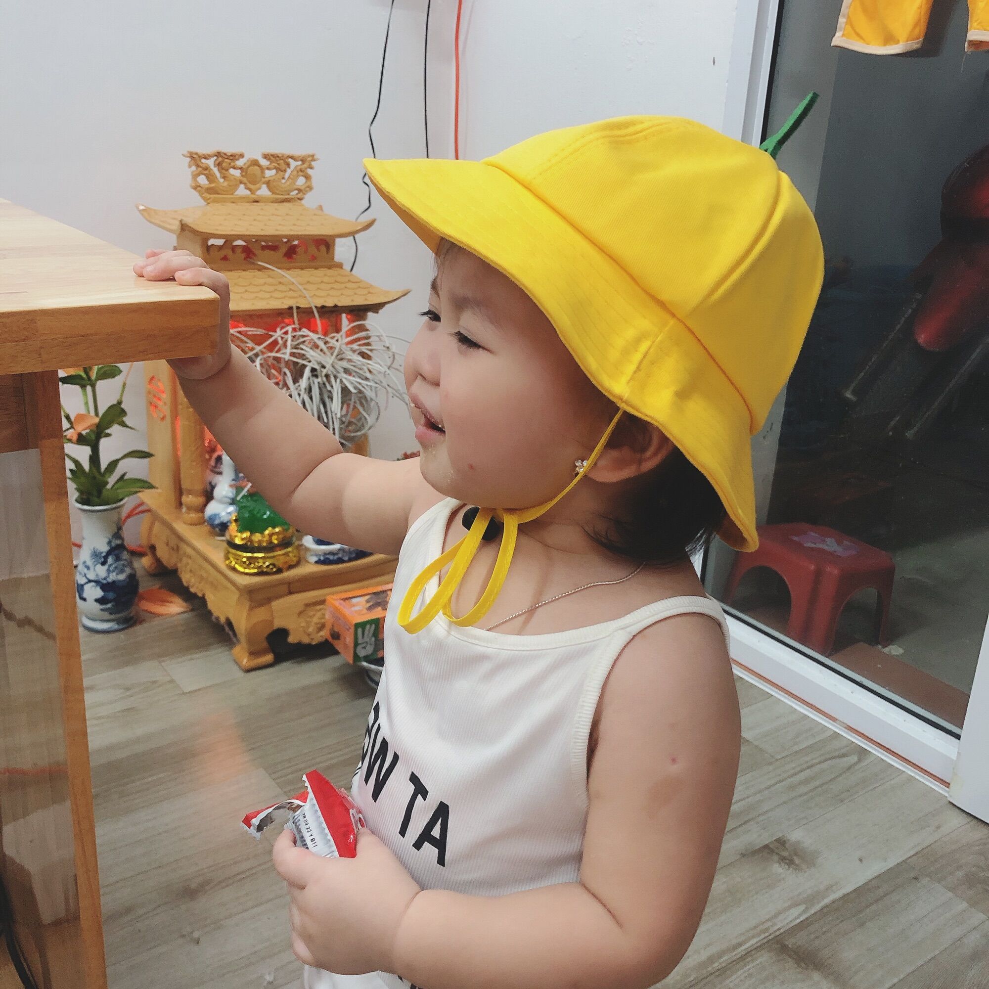 Mũ Bucket Mầm Cây Cao Cấp Cho Bé