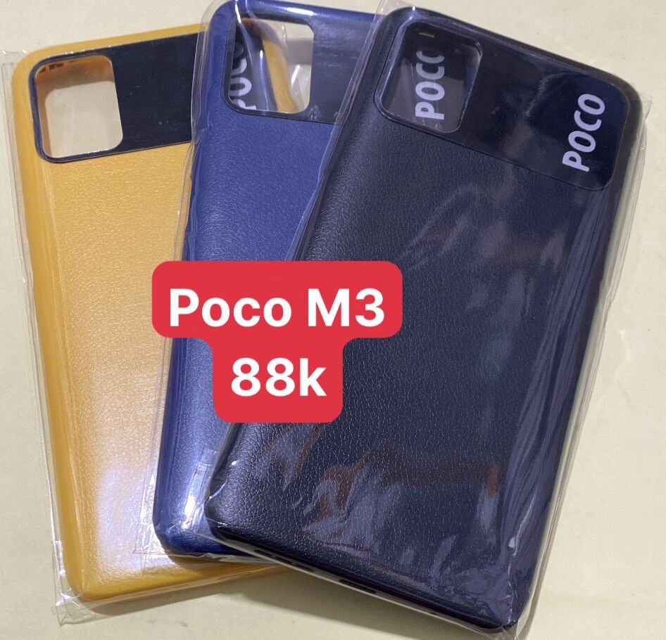 Lưng thay thế điện thoại poco M3