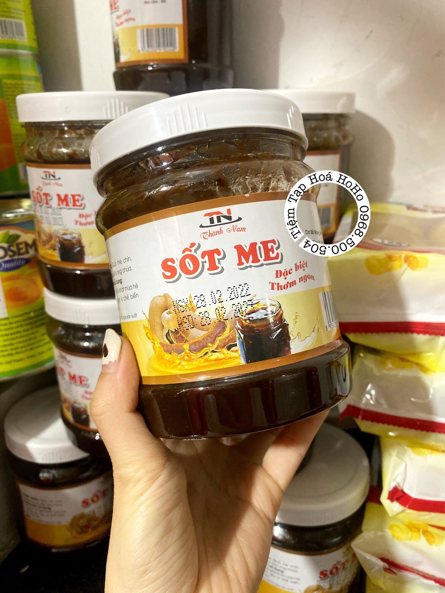 Sốt me đá giải khát mùa hè - hũ 800gr