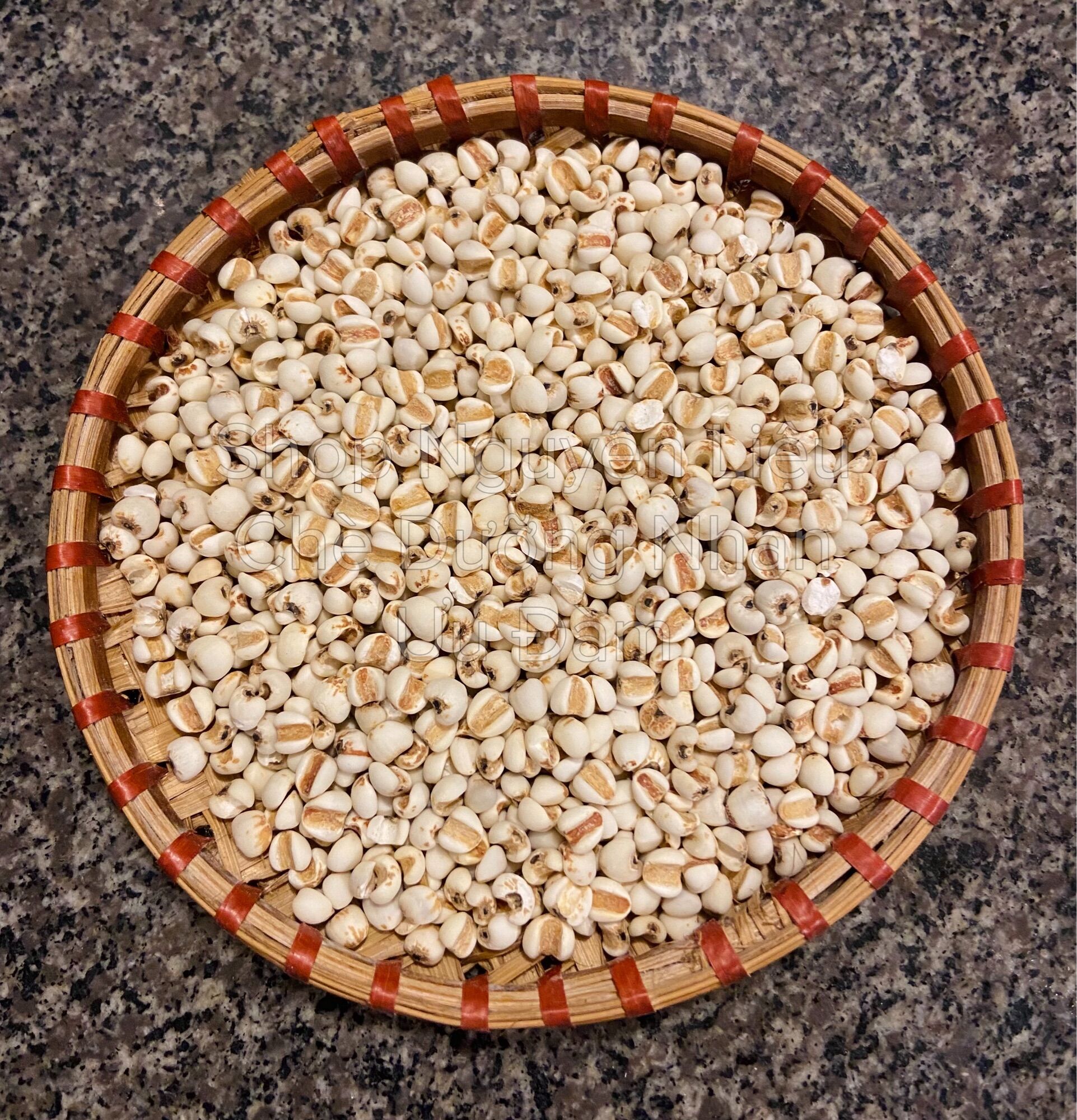 1kg Hạt sen khô - Hạt ý dĩ (hạt bo bo)