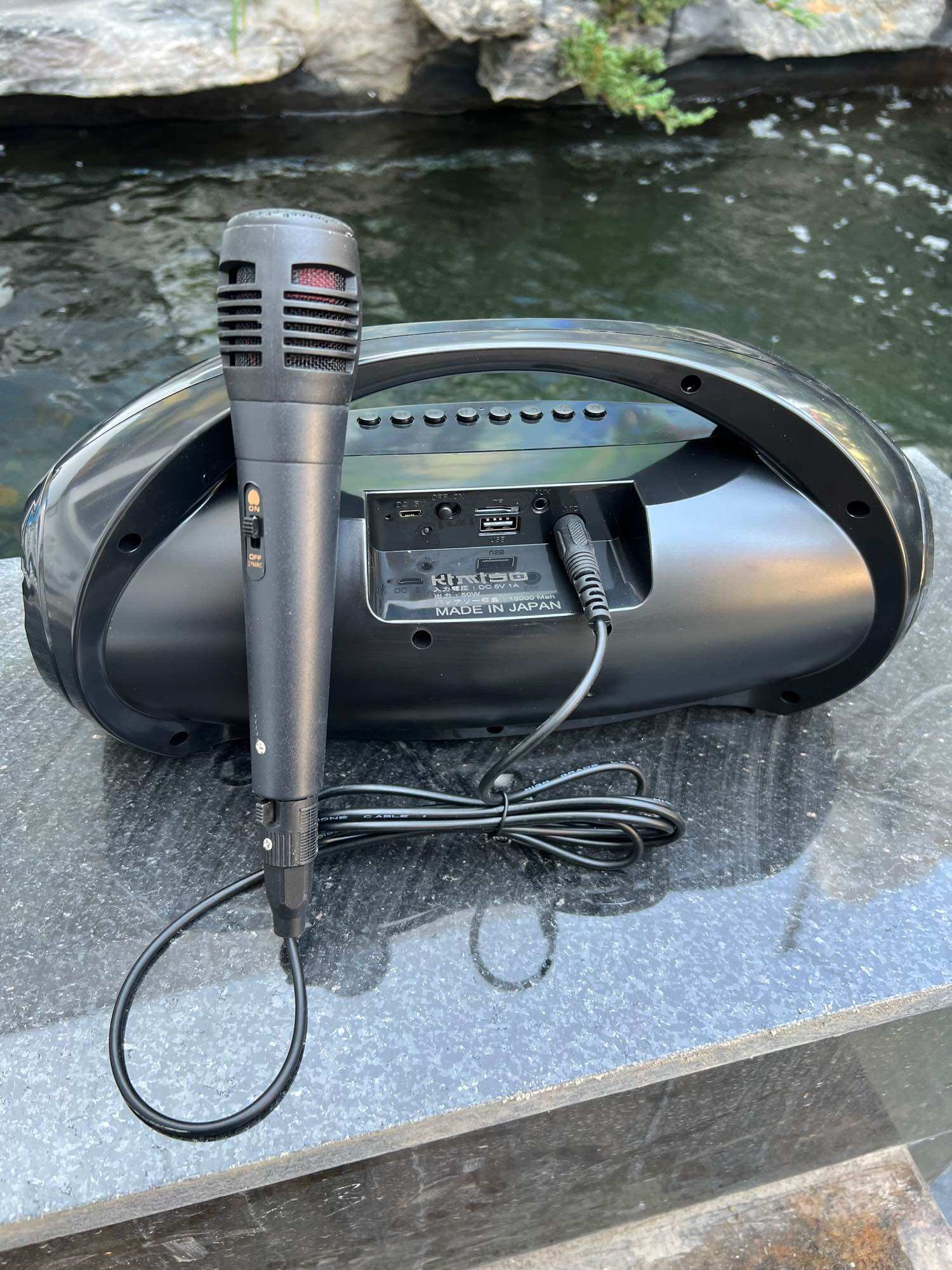 loa nhật karaoke kèm mic made in japan