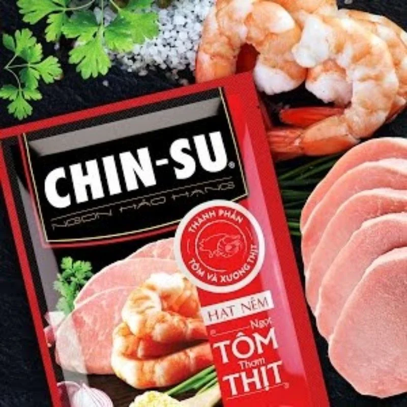 Hạt Nêm ChinSu Ngọt Tôm Thơm Thịt 1,8Kg ( SHOP GIAO DATE MỚI)