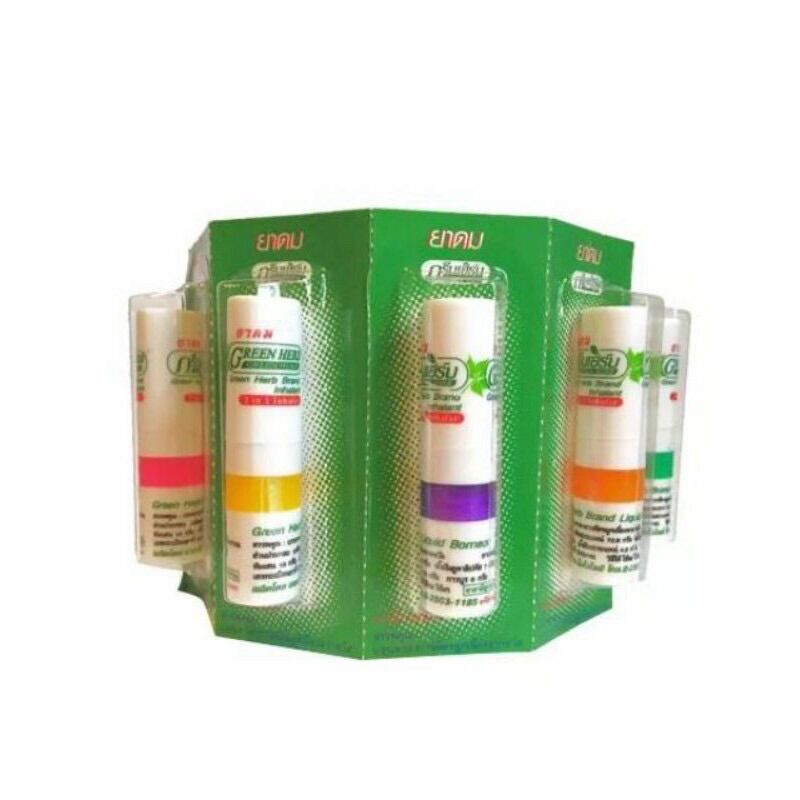 Ống Hít Thông Mũi Green Herb Brand - Thái Lan
