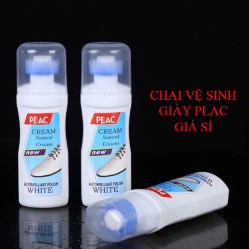Chai tẩy trắng giày plac có đầu chùi