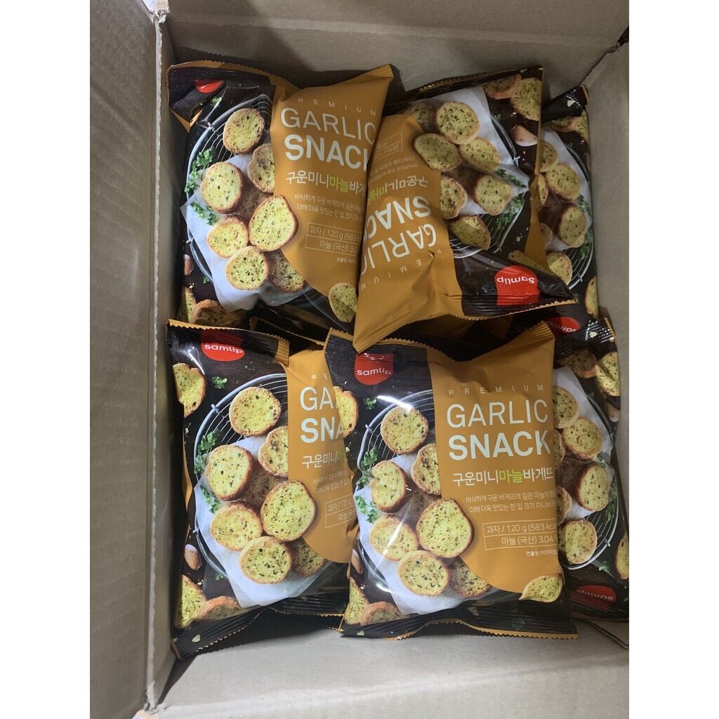 BÁNH SNACK PIZZA SAMLIP HÀN QUỐC - GÓI 120GR