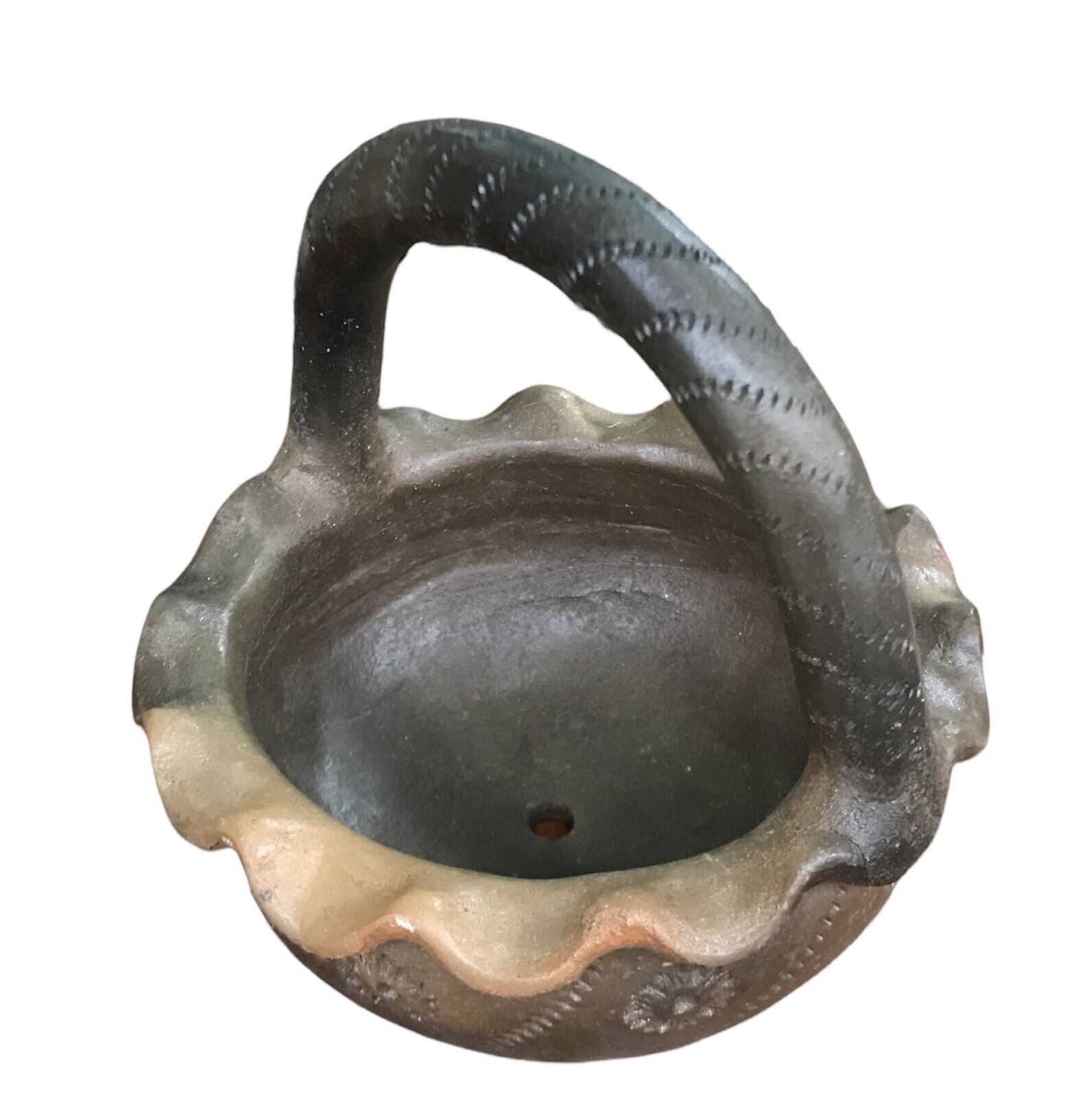 Chậu đất nung trồng sen đá